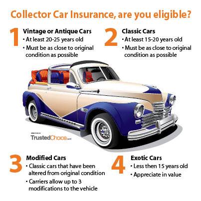 Vintage Antique Classic Exotic Collector Cars infographic