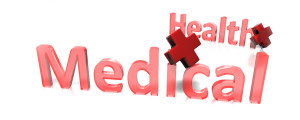 Health medical logo red