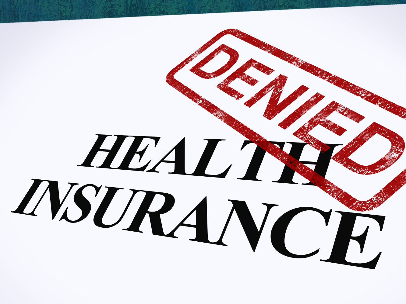 Health insurance denied photo