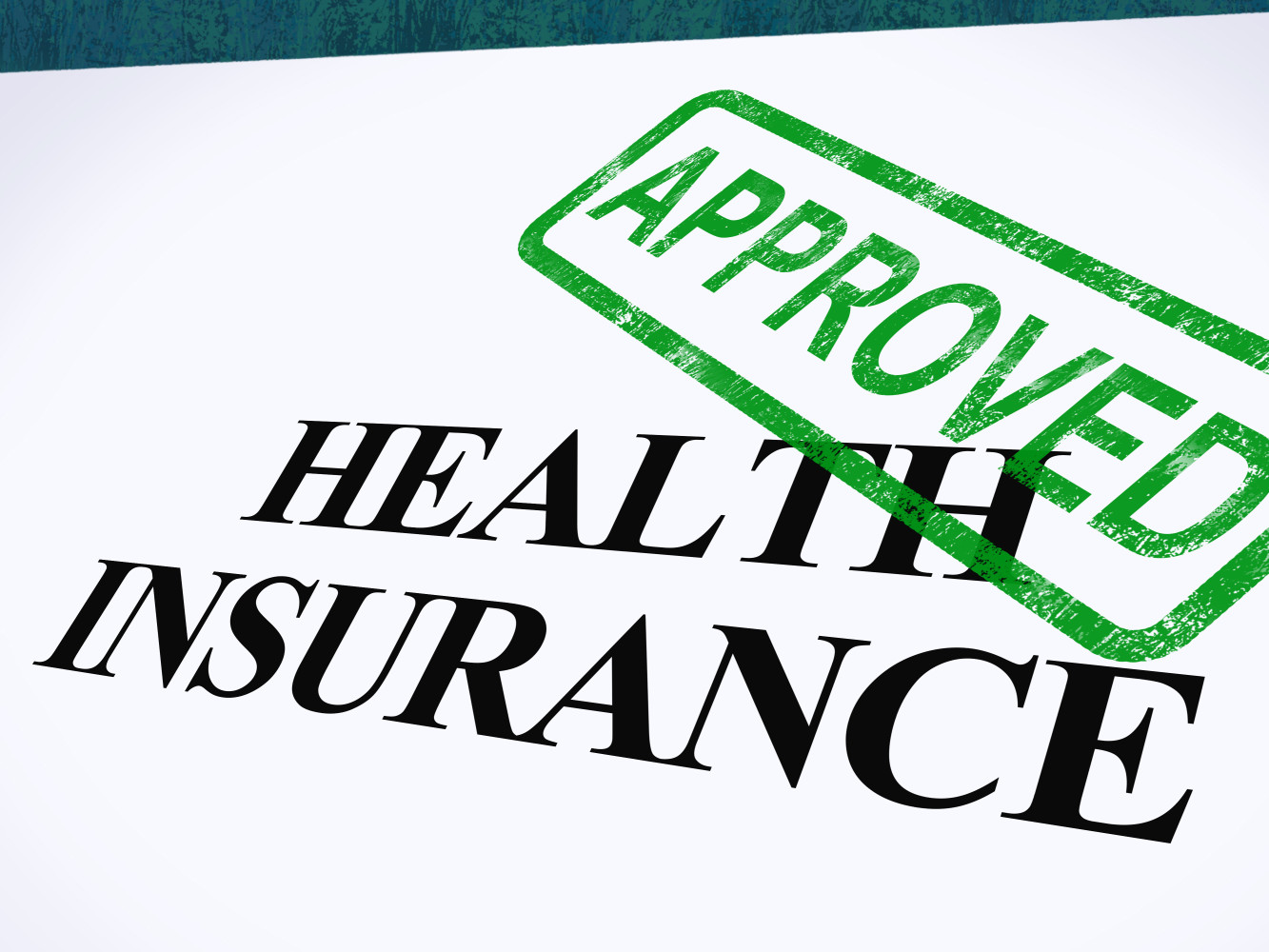Health Insurance Approved Form Showing Successful Medical Application