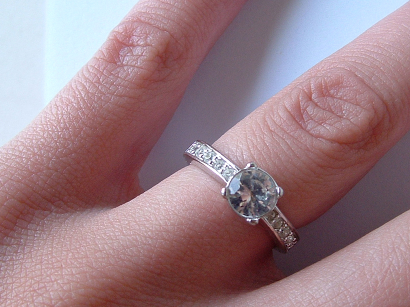 Photo of engagement ring