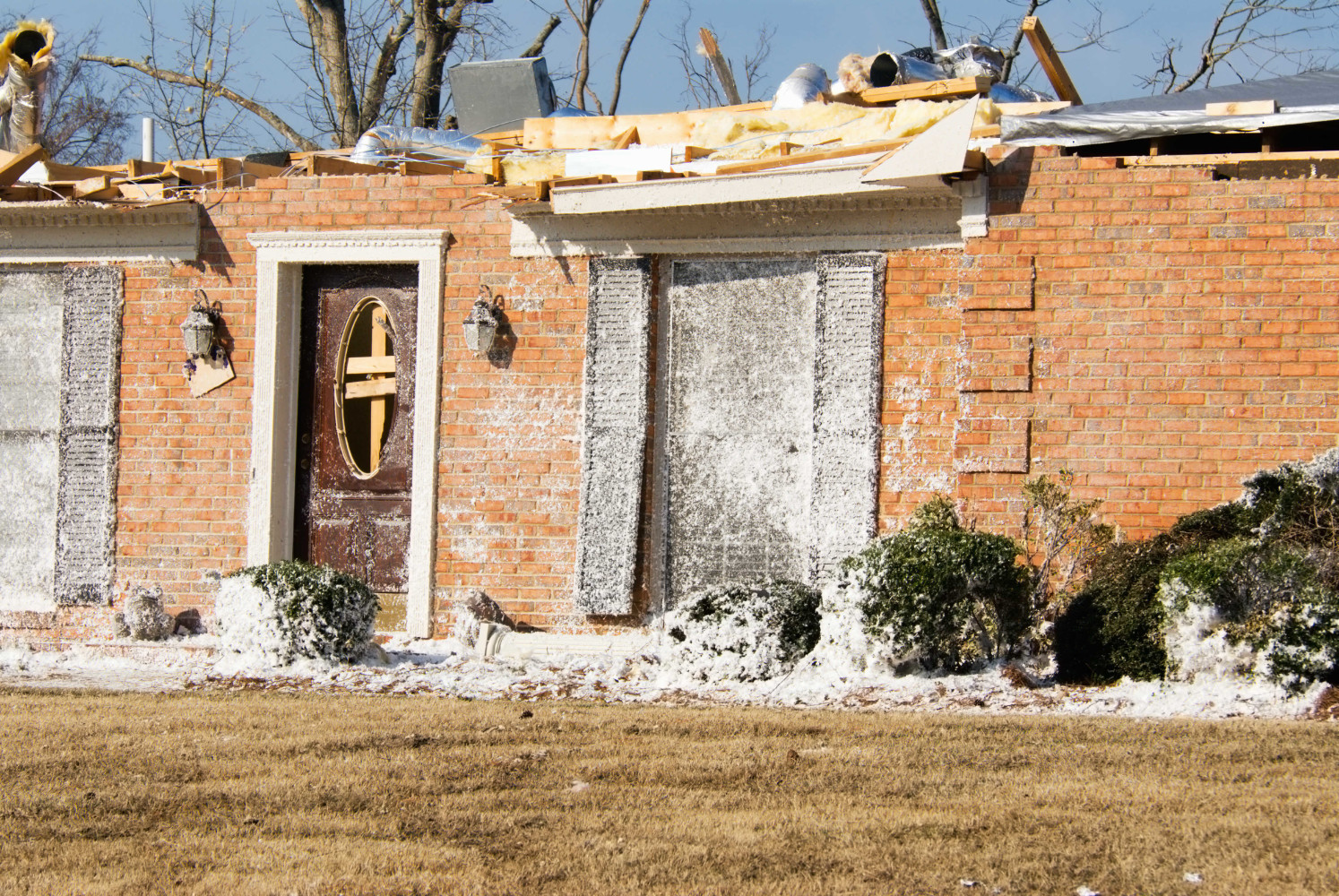 tornado damage photos